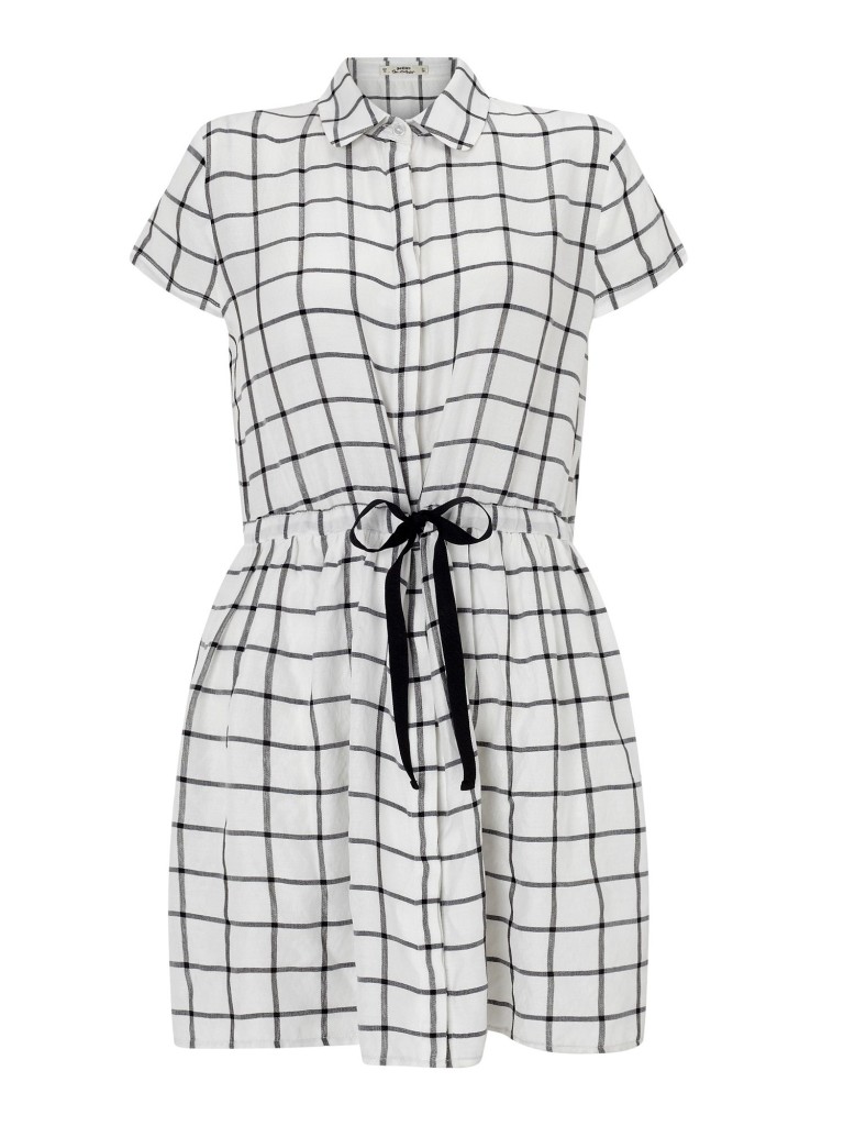 Miss Selfridge Petites Check Dress