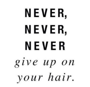 Hair-quote