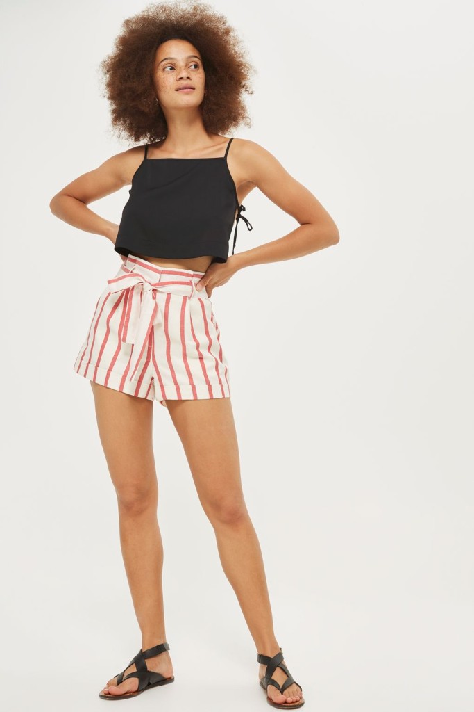 topshop-stripe-paper-bag-shorts