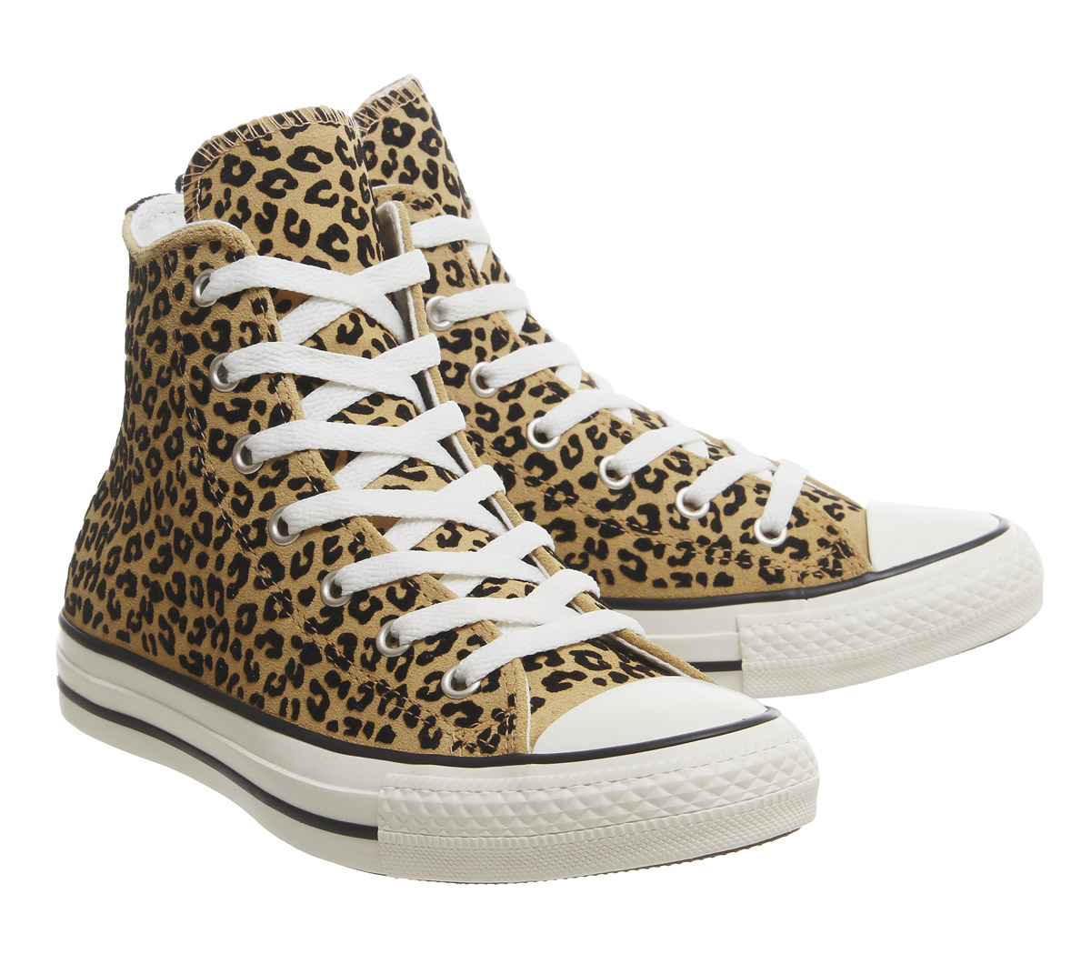 Office leopard print on sale converse